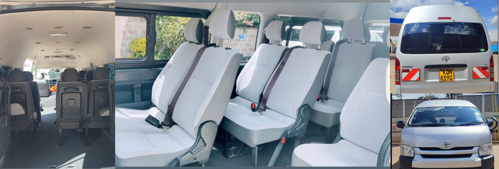 13 seater tour van for hire