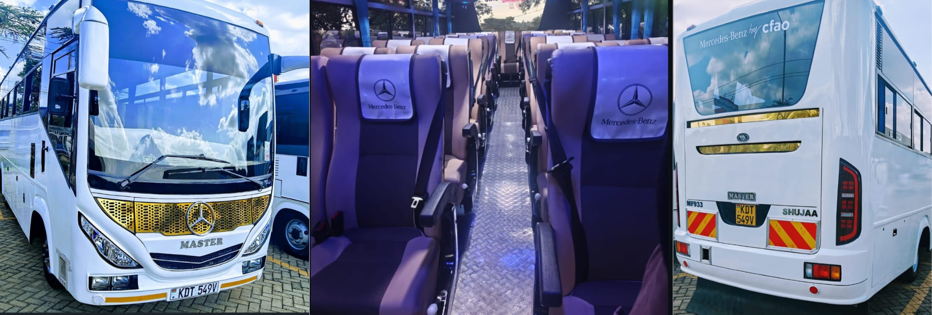 33 seater for hire